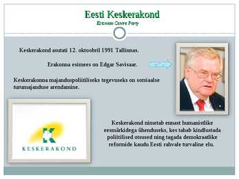 Eesti erakonnad #3