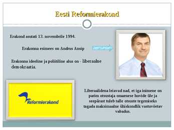 Eesti erakonnad #5