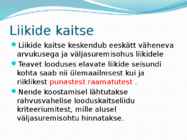 Kuidas on võimalik liike kaitsta #2