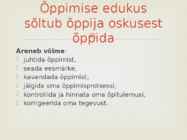 VAIMSETE VÕIMETE SEOS KESKMISE ÕPIVÕIMEKUSEGA #11