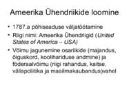 Ameerika Ühendriikide sünd #11