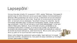 URMAS ALENDER PowerPoint #2