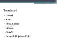 Tõde ja õigus III #2
