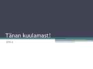 Tõde ja õigus III #6
