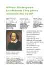 William Shakespeare kirjeldamine täna päeva inimesele