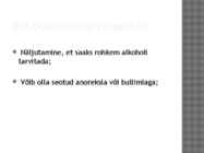 PIKA-DRUNKOREKSIA JA PREGOREKSIA #7