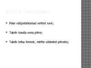 PIKA-DRUNKOREKSIA JA PREGOREKSIA #9