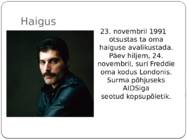 Freddie Mercury #8