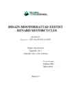 Disain-mootorrattad Eestist - Renard Motorcycles