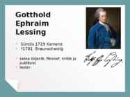 Gotthold Ephraim Lessing #2