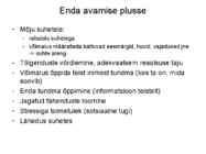 Enda avamine-usaldus-suhted-suhete kujunemine #3