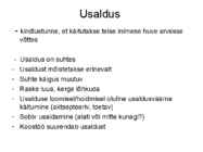 Enda avamine-usaldus-suhted-suhete kujunemine #9