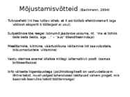 Mõjustamine #8
