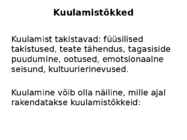 Aktiivne kuulamine ja kuulamistõkked #3