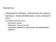 Lähedussuhted-sõprus-romantilised suhted #3