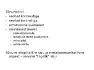 Teabe vahetamine #5