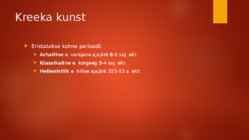 Vana-Kreeka kunst #2