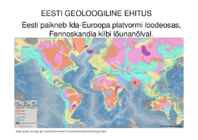 Eesti Geoloogia konspekt piltidena