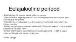 Seksuaalsus erinevatel ajastutel #3