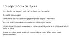 Seksuaalsus erinevatel ajastutel #9