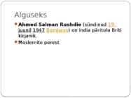 Salman Rushdie #2