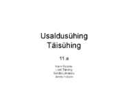 Usaldusühing ja täisühing