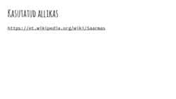 Saarmas #11