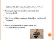 Roomajad #4
