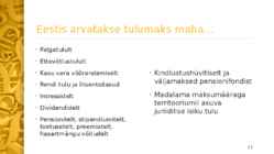 Astmeline tulumaks vs proportsionaalne tulumaks #11