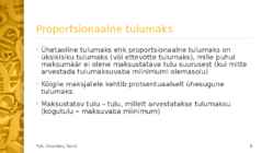 Astmeline tulumaks vs proportsionaalne tulumaks #3