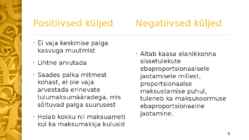 Astmeline tulumaks vs proportsionaalne tulumaks #5