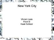 New York City