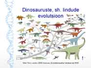 Dinosauruste-sh lindude evolutsioon