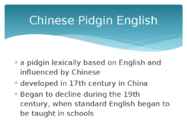 Pidgins-creoles and Standard English-English in South-East Asia and the Pacific #3