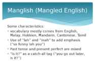 Pidgins-creoles and Standard English-English in South-East Asia and the Pacific #8