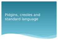 Pidgins-creoles and Standard English-English in South-East Asia and the Pacific