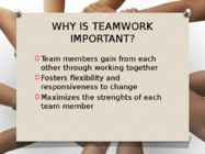 Effective Teamwork-Business English #5