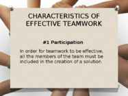 Effective Teamwork-Business English #7