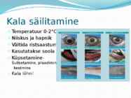 Kalaliha omadused ja toiteväärtus esitlus #6