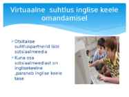 Inglise keele virtuaalne õpe #2