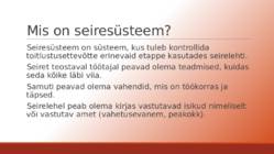 Seiresüsteemi kehtestamine #2