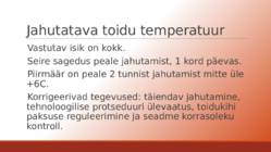 Seiresüsteemi kehtestamine #8