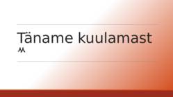 Seiresüsteemi kehtestamine #10