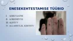 ENESEKEHTESTAMINE #3