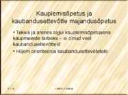 Kaubanduse alused #30