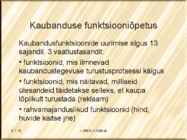 Kaubanduse alused #34
