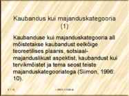 Kaubanduse alused #5
