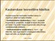 Kaubanduse alused #7