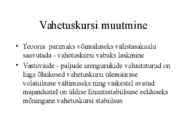 Vahetuskurss #25