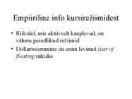 Vahetuskurss #29